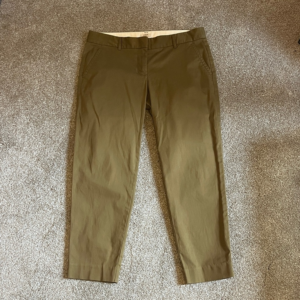 NWOT J. Crew City Fit Stretch 6 Ankle
